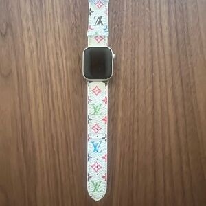 Multicolor Murakami Designer Watch Band Strap Apple Watch 38-41mm